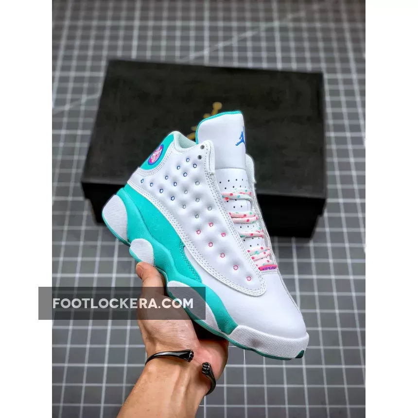 Jordan 13 GS Aurora Green 439358-100 #jordans aurora green