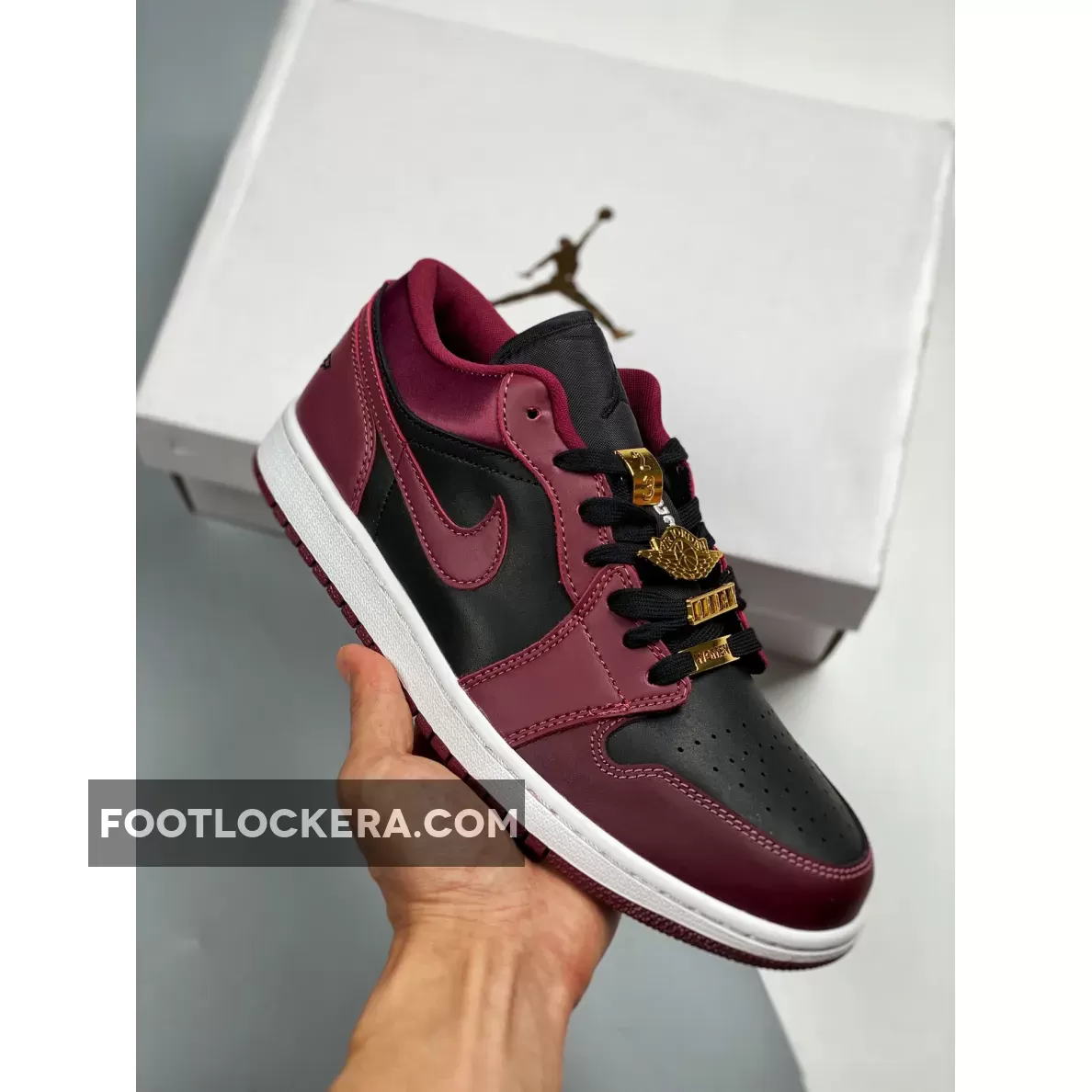 Air Jordan 1 Low Dark Beetroot Black DB6491-600 jordan 1 lows beetroot