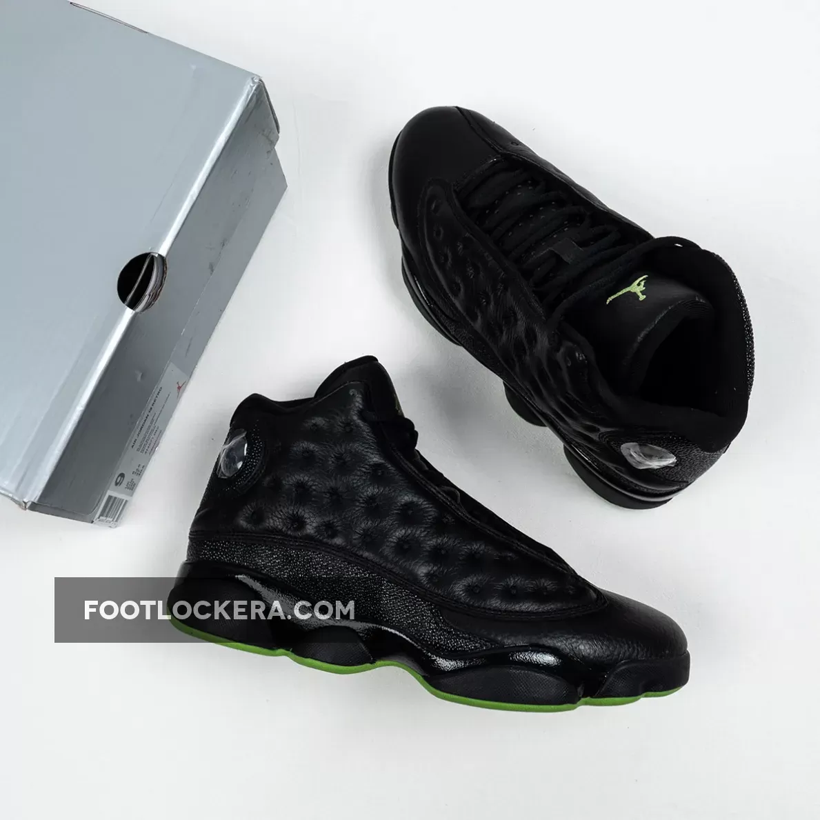 Air Jordan 13 ‘Altitude’ Black and Altitude Green