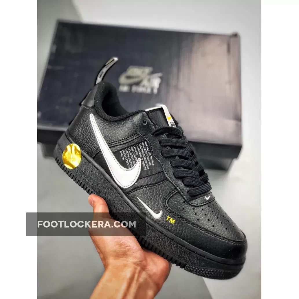 Cheap Nike Air Force 1 Utility Black AJ7747-101