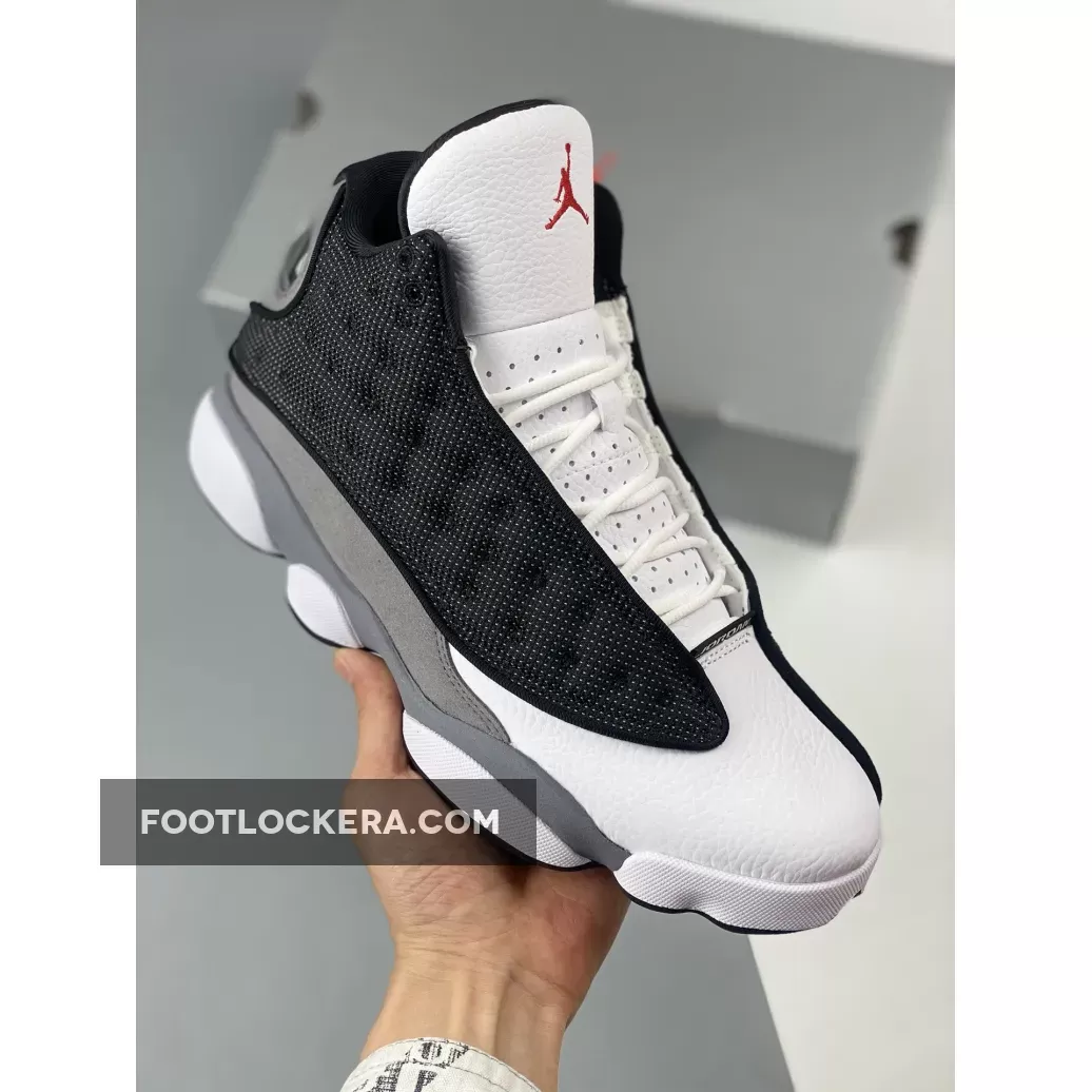 Air Jordan 13 'Black Flint' Black/University Red-Flint Grey-White / flint black 13