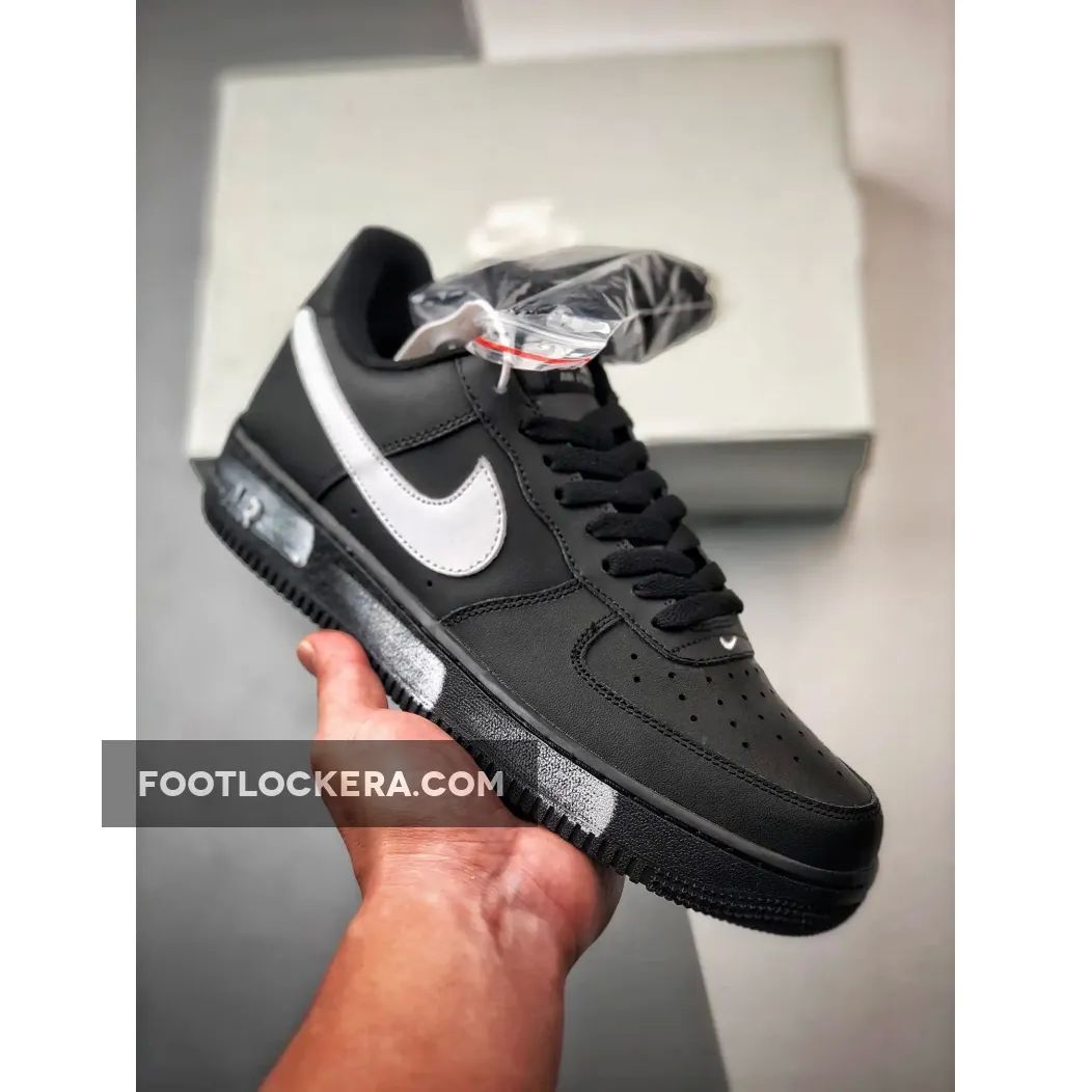 Nike Air Force 1 Black/White - FootLockera